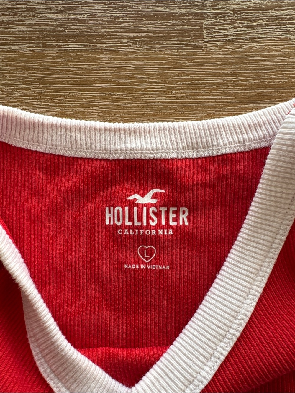 Sailing Club Red Tank Top - Picture 3 of 3